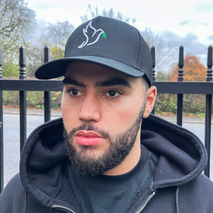 STILL FLYING MESHBACK TRUCKER (BLACK)